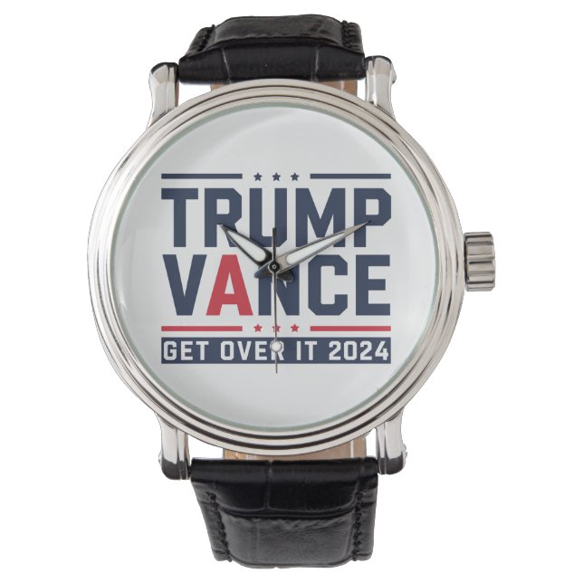 Trump Won 2024 Election President Trump Vance Watch (Front)