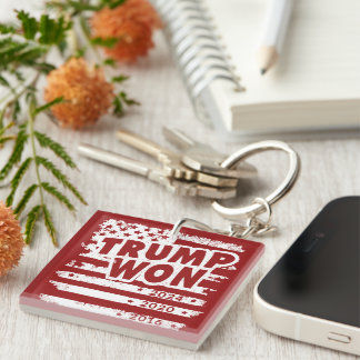 Trump Won 2024 Key Ring