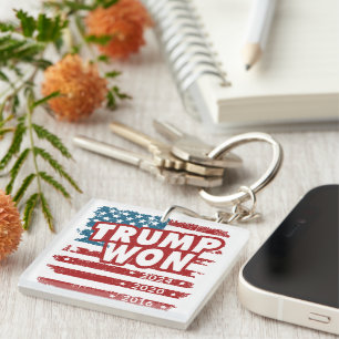 Trump Won 2024 Key Ring