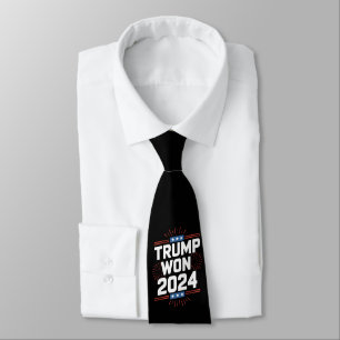 Trump Won 2024 President 47th Of White House  Tie