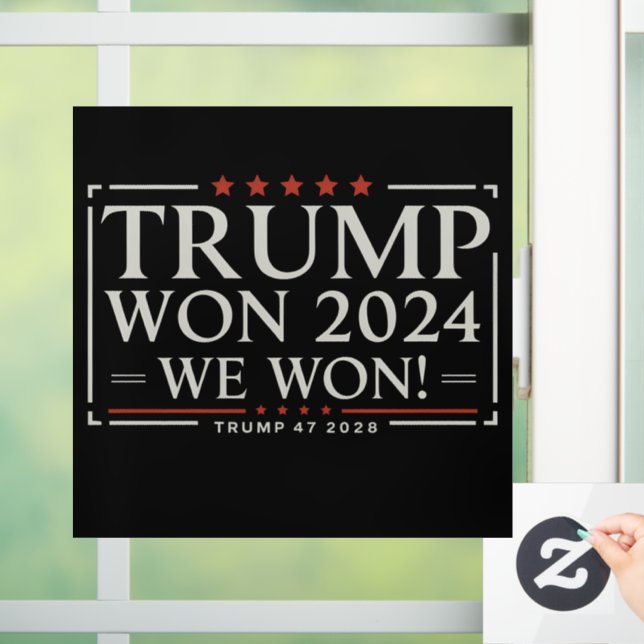 Trump Won 2024 We Won 47 2028 USA (Home)