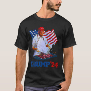 Trump Won 2025 Bbq The Art Of The Grill Political  T-Shirt