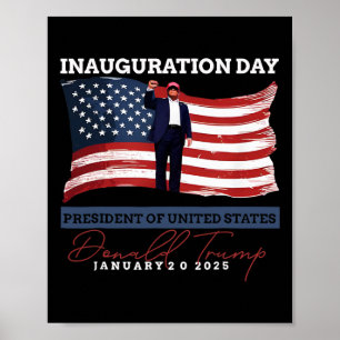 Trump Won 2025 Election Inauguration Men Women Kid Poster