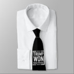 Trump won 47th US President Maga Election 2024 Tie<br><div class="desc">Trump won 47th US President Won Election 2024</div>