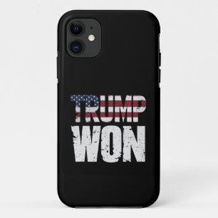 Trump Won 47th US President Won Election 2024 iPhone 11 Case