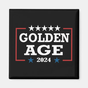 Trump Won Again 2024 Golden Age Of America 2025 Tr Magnet