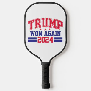 Trump Won Again 2024 Pickleball Paddle