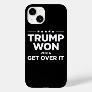 Trump Won Get Over It 2024 Case-Mate iPhone 14 Case