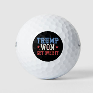 Trump Won Get Over It 2024 Golf Balls