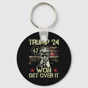 Trump Won Get Over It 2025 5  Key Ring