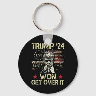 Trump Won Get Over It 2025 8 Key Ring