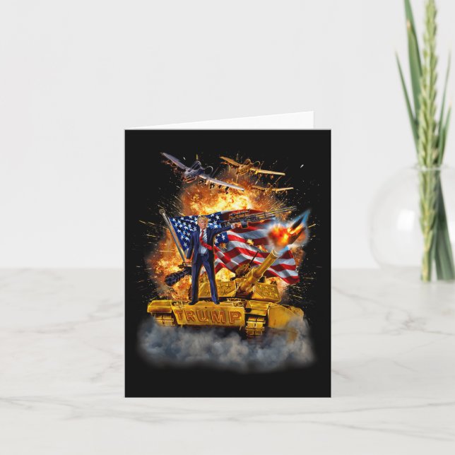Trump Won Get Over It 2025  Card (Front)