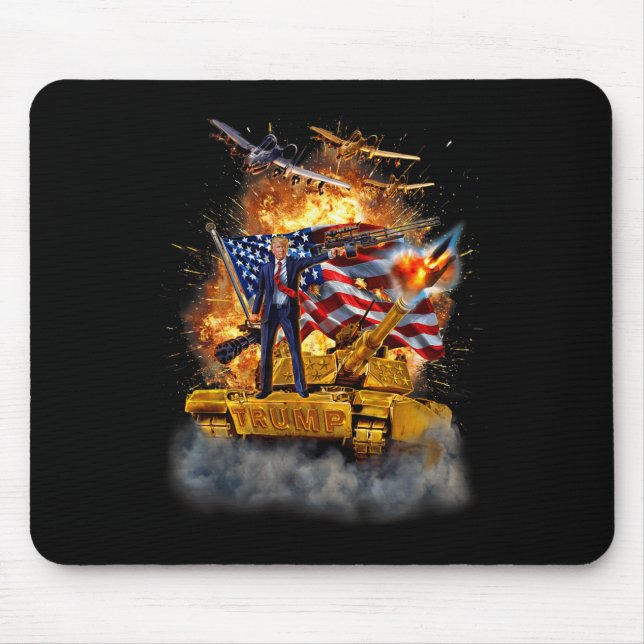 Trump Won Get Over It 2025  Mouse Pad (Front)