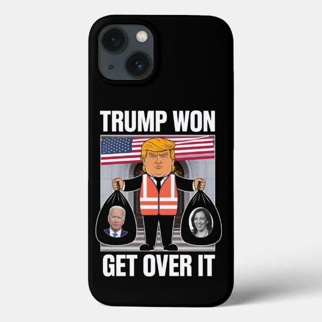 Trump Won Get Over It Maga Won Election 2024  Case-Mate iPhone Case (Back)
