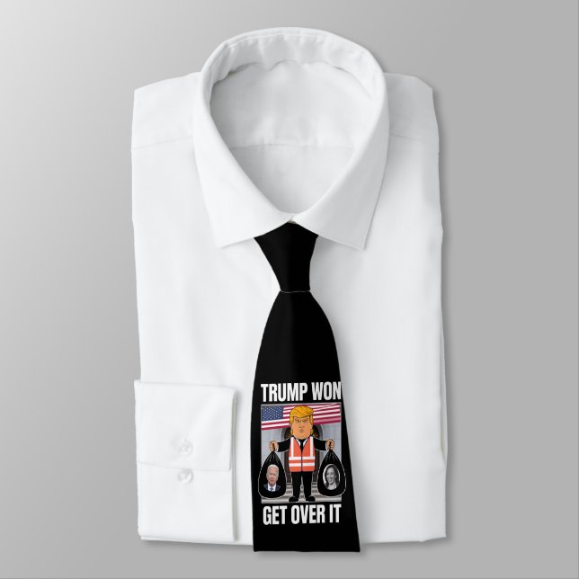 Trump Won Get Over It Maga Won Election 2024  Tie (Tied)