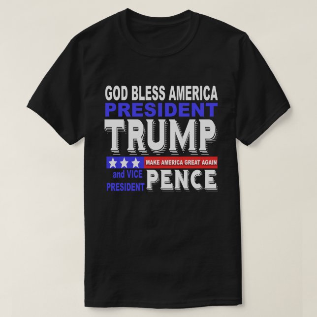Trump Won the Election! Celebration Tshirt (Design Front)