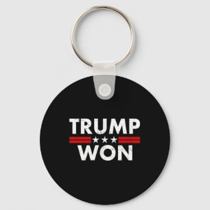 Trump Won Truck 45_47 Waste Trash Management(on Ba Key Ring