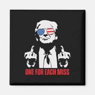 Trump You Missed Again Funny Trump Won Trump 2025  Magnet