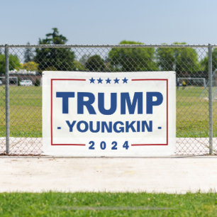 Trump Youngkin 2024 Banner