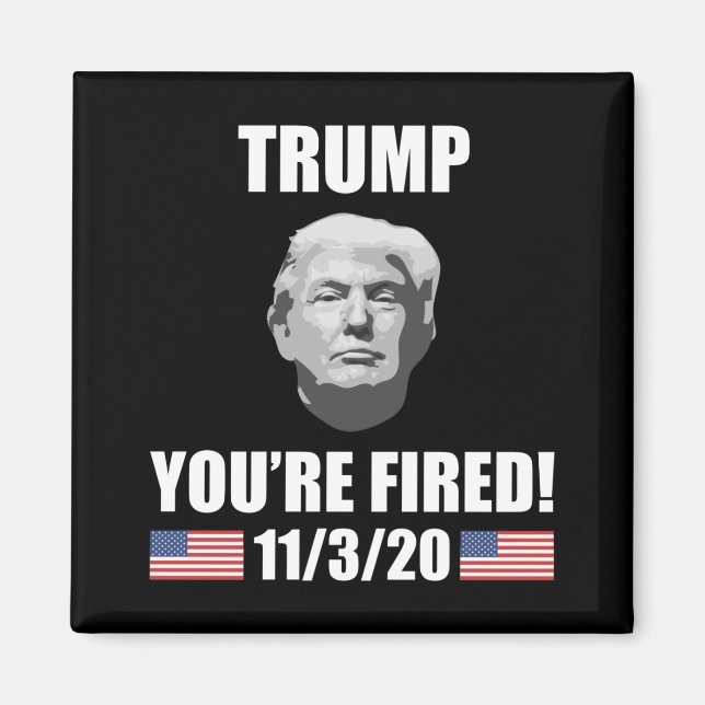Trump - You're Fired! 2020 Election Anti-Trump Magnet (Front)