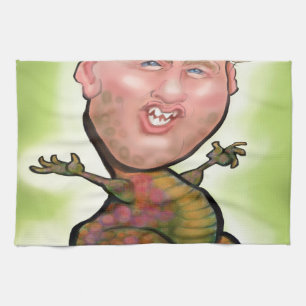 Trump Zilla Tea Towel