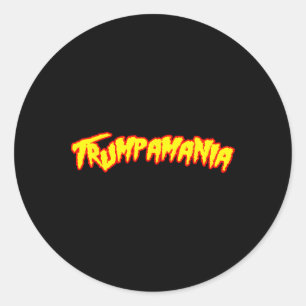 Trumpamania Official Classic Round Sticker