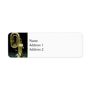 Trumpet and Tuba Return Address Label