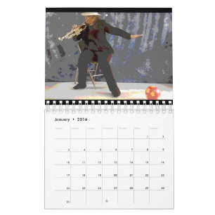 Trumpet Ball [Alternate Design 4] Calendar
