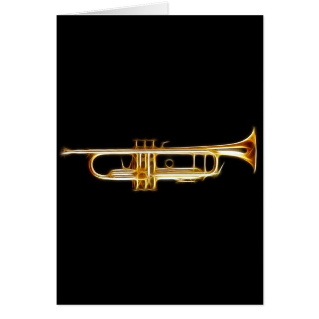 Trumpet Brass Horn Wind Musical Instrument (Front)