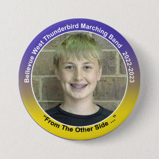 Trumpet Brett 9 7.5 Cm Round Badge