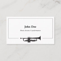 Trumpet Business Card