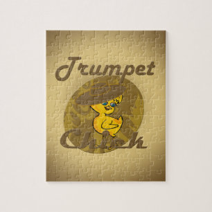 Trumpet Chick #6 Jigsaw Puzzle