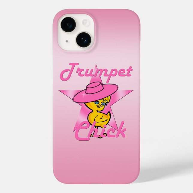 Trumpet Chick #8 Case-Mate iPhone Case (Back)
