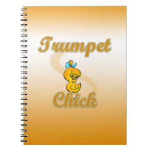 Trumpet Chick Notebook