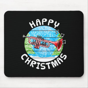 Trumpet Christmas Trumpeter Br Musician Music Teac Mouse Pad