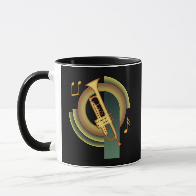 Trumpet Deco1 Mug (Left)
