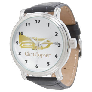 Trumpet Design Watch