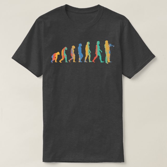 Trumpet Evolution 2 T-Shirt (Design Front)