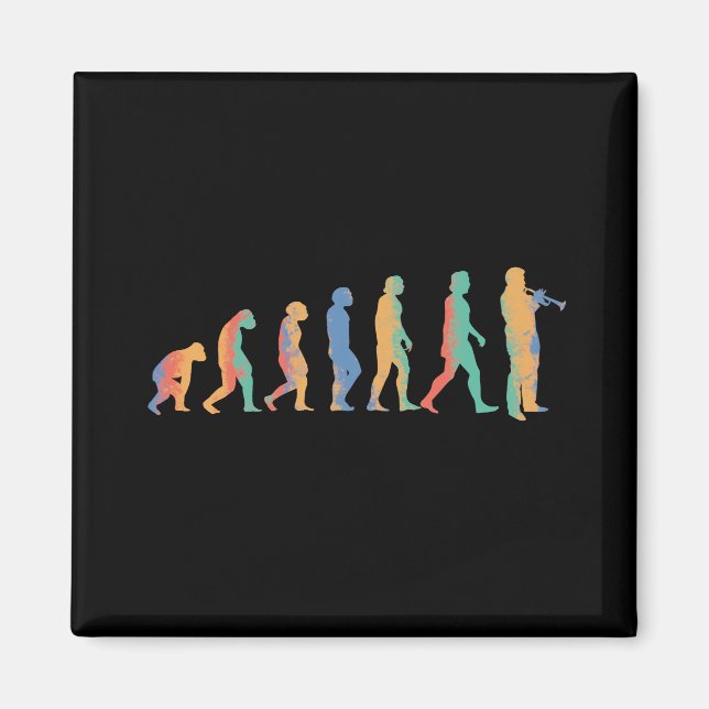 Trumpet Evolution Magnet (Front)