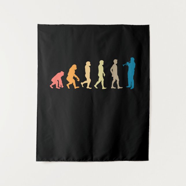 Trumpet Evolution Tapestry (Front)