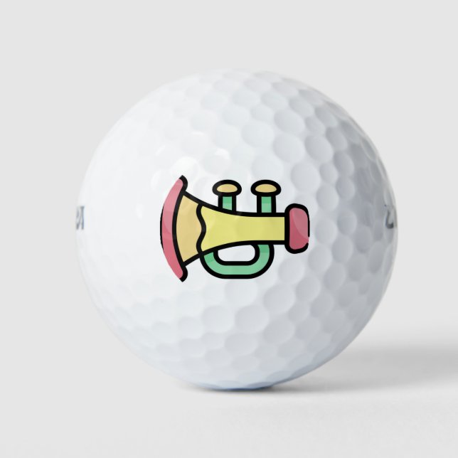 trumpet golf balls (Front)