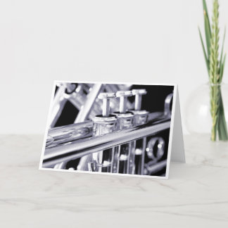 Trumpet Greeting Card