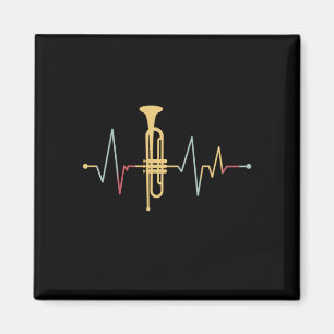 Trumpet Heartbeat Magnet