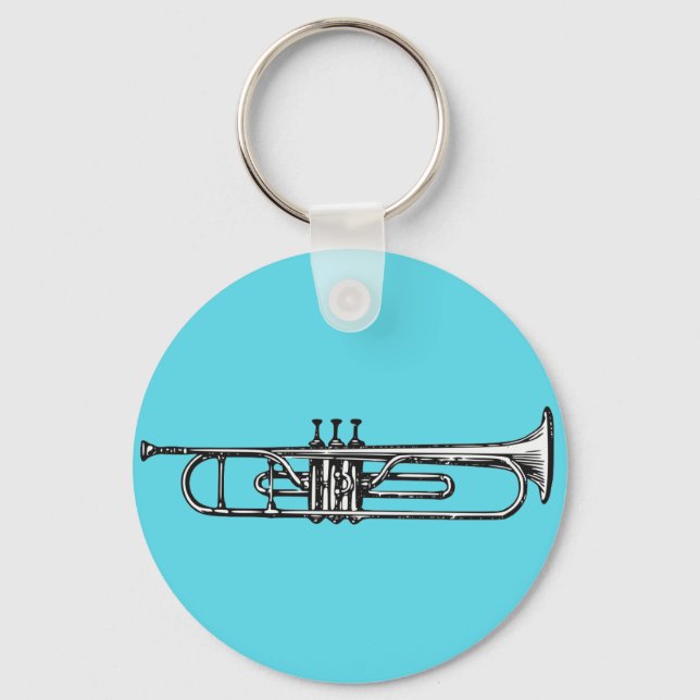 Trumpet Key Ring (Front)