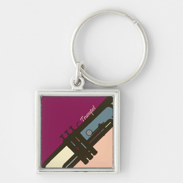 Trumpet Key Ring (Front)
