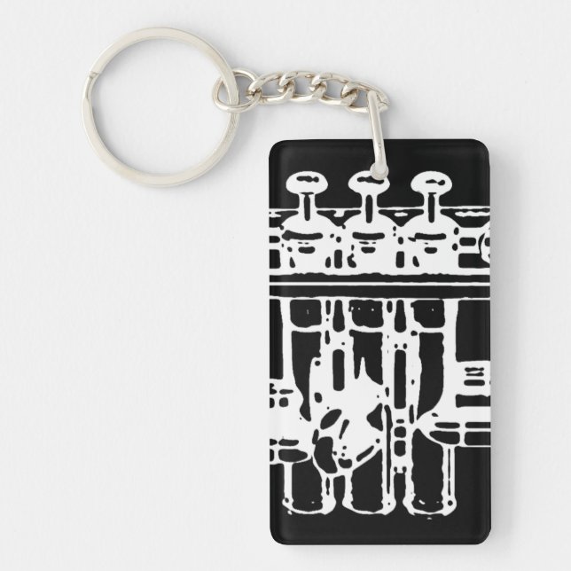 Trumpet Key Ring (Front)