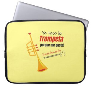trumpet laptop sleeve