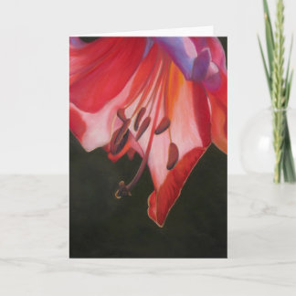 Trumpet Lily Card