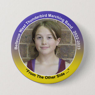 Trumpet Madalyn 9 7.5 Cm Round Badge