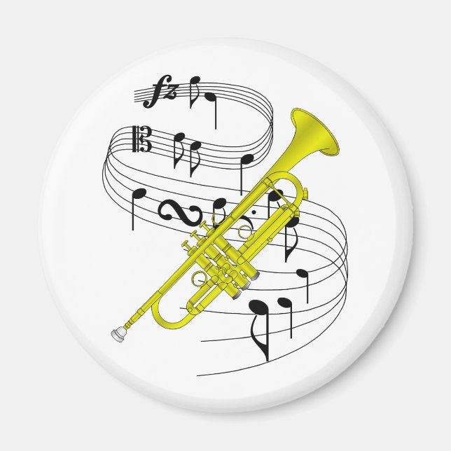 Trumpet Magnet (Front)